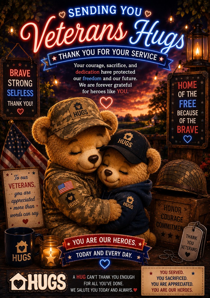 Veterans Hug